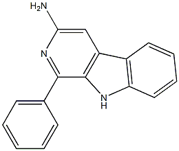 AMINOPHENYLNORHARMAN Structure