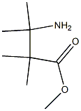 3-AMINO-2,2,3-TRIMETHYLBUTYRICACID,METHYLESTER 化学構造式