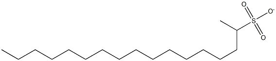 METHYLHEXADECANESULPHONATE 结构式