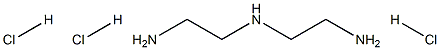 DIETHYLENETRIAMINETRIHYDROCHLORIDE Structure