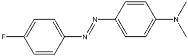 4'-FLUORO-4-DIMETHYLAMINOAZOBENZENE 结构式