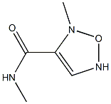 4-FURAZANCARBOXAMIDE,N,5-DIMETHYL- 化学構造式