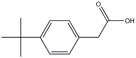 2-(PARA-TERT-BUTYLPHENYL)ACETICACID 结构式
