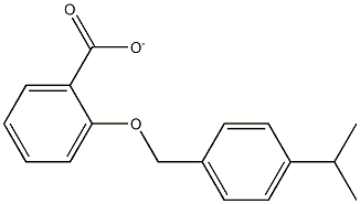 4-ISOPROPYLBENZYLSALICYLATE Struktur