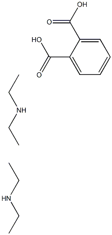 BIS(DIETHYLAMINE)PHTHALATE 化学構造式