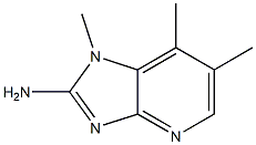 2-AMINO-1,6,7-TRIMETHYLIMIDAZO[4,5-B]PYRIDINE 化学構造式