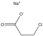 SODIUM3-CHLOROPROPIONATE Struktur