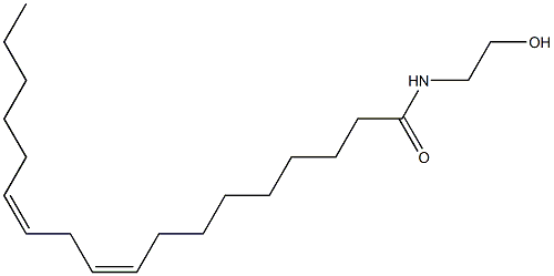 N-LINOLEOYL-ETHANOLAMINE Structure