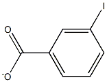 3-IODOBENZOATE Structure