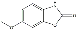 6-METHOXYBENZOXAZOLONE Structure