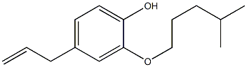 ISOAMYLEUGENOL 结构式