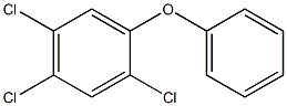 2,4,5-TRICHLORODIPHENYLETHER Structure