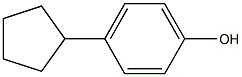 PARA-CYCLOPENTYLPHENOL Structure