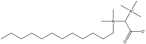 N,N-DIMETHYL-N-DODECYLAMINOBETAINE Struktur