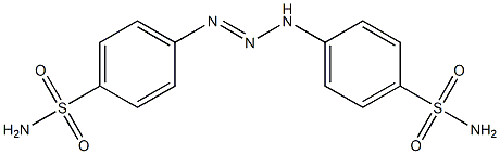 1,3-DI(4-SULPHAMOYLPHENYL)TRIAZENE Structure