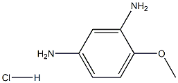 4-METHOXY-META-PHENYLENEDIAMINEHYDROCHLORIDE 化学構造式