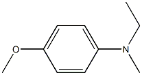 4-METHOXY-N-ETHYL-N-METHYLANILINE 结构式