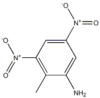 1-AMINO-2-METHYL-3,5-DINITROBENZENE Structure