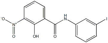 3'-IODO-3-NITROSALICYLANILIDE 结构式