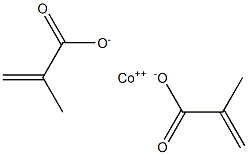 COBALTDIMETHACRYLATE 化学構造式