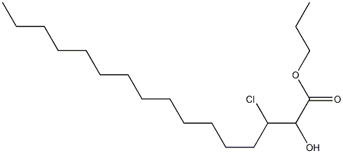 3-CHLORO-2-HYDROXY-1-PROPYLPALMITATE,,结构式