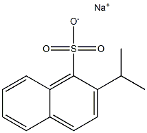 NAPHTHALENESULPHONICACID,ISOPROPYL-,SODIUMSALT 化学構造式