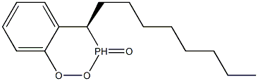 (R,S)-OCTYLBENZODIOXAPHOSPHORINOXIDE Struktur