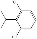 CHLORO-ISOPROPYLPHENOL 化学構造式