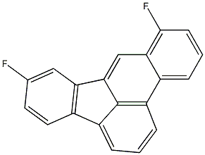 6,9-DIFLUOROBENZO(B)FLUORANTHENE 结构式