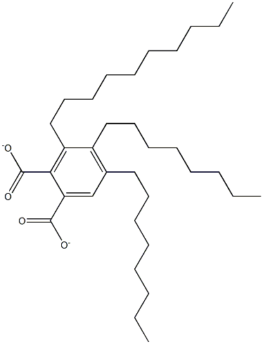 DI-N-OCTYL-N-DECYLPHTHALATE 化学構造式