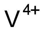 VANADIUM(4+),ION Structure