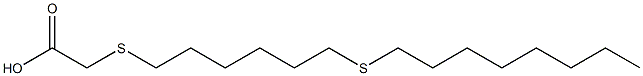 3,10-DITHIASTEARICACID Structure