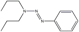 1-PHENYL-3,3-DI-N-PROPYLTRIAZENE,,结构式