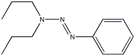 1-PHENYL-3,3-DI-N-PROPYLTRIAZENE Structure