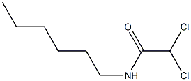 HEXYLDICHLOROACETAMIDE Structure