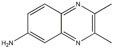 6-AMINO-2,3-DIMETHYLQUINOXALINE,,结构式