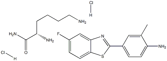 2-(4-AMINO-3-METHYLPHENYL)-5-FLUOROBENZOTHIAZOLELYSYLAMIDEDIHYDROCHLORIDE