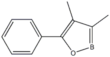 3-Phenyl-4,5-dimethyl-2,1-oxaborol 化学構造式