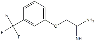 2-(3-TRIFLUOROMETHYLPHENOXY)ACETAMIDINE,,结构式