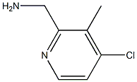 (4-Chloro-3-methylpyridin-2-yl)methylamine 结构式