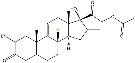 21-Acetyloxy-2-bromo-17-hydroxy-16-methylpregn-9(11)-ene-3,20-dione