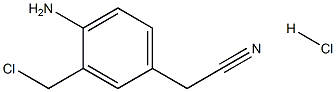 4-Amino-3-chloro-methyl benzeneacetonitrile hydrochloride