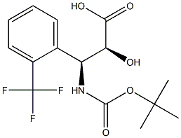  N-Boc-(2S,3S)-3-Amino-2-hydroxy-3-(2-trifluoromethyl-phenyl)-propanoic acid