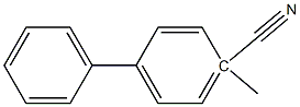 4-METHYLBIPHENYL-4-CARBONITRILE 化学構造式