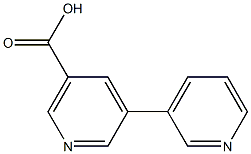 5-(Pyridin-3-yl)-nicotinic acid Structure
