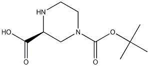 (S)-1,3-Piperazinedicarboxylic acid, 1-(1,1-dimethylethyl) ester Structure