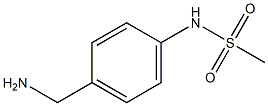 3-甲磺酰氨基苄胺,,结构式