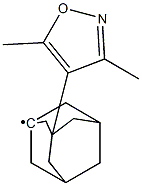 [3-(3,5-Dimethyl-isoxazol-4-yl)-adamantan-1-yl]- 结构式