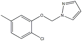 1-(2-Chloro-5-methyl-phenoxymethyl)-1H-pyrazole-|