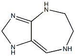 1,4,6,7-tetrahydroimidazo[4,5-e][1,4]diazepine- 化学構造式